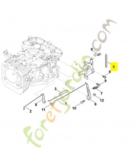 Support 0004-182-2100. Pièce détachée Stihl / Vicking