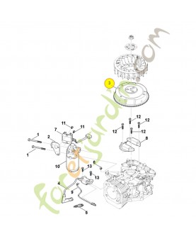 Rotor 0004-400-1201. Pièce détachée Stihl / Vicking
