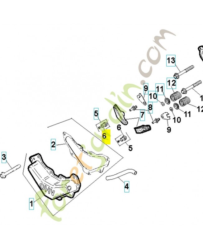Vis 531029558. Pièce de rechange Husqvarna Vis 531029558. Pièce de rechange Husqvarna