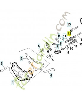 Ressort 531029564. Pièce détachée Husqvarna