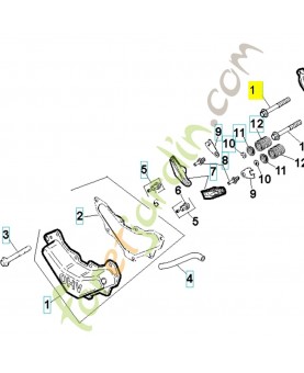 Vis 531029565. Pièce de rechange Husqvarna