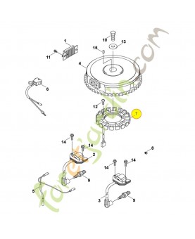 Bobine 0001-400-3000. Pièce de rechange Sithl / Vicking
