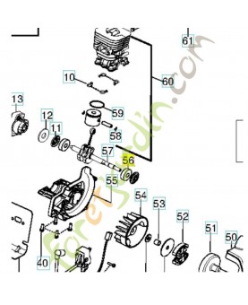 Roulement Husqvarna réf. 545013401