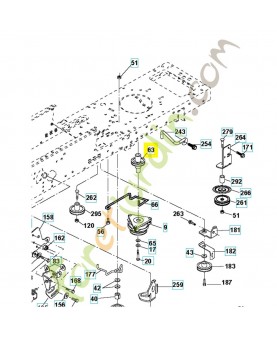 poulie 583101101- Pièce de détachée Husqvarna