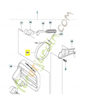 BANDE DE FREIN 587349601. Pièce détachée Husqvarna