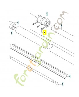 Vis 544254001. Pièce de rechange Husqvarna