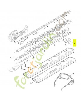Piece protection stihl réf : 6460-792-9001