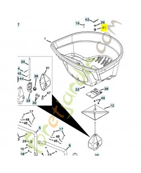 douille 580744701- Pièce de détachée Husqvarna