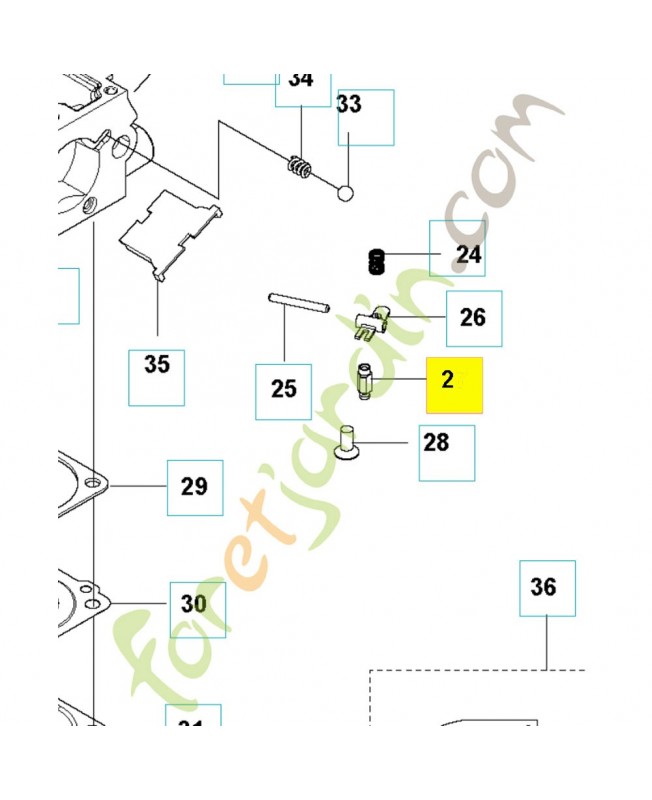 Soupape 579631901.Pièce de rechange Husqvarna