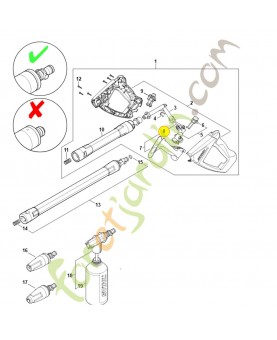 Goupille 4930-971-0300. Pièce détachée Stihl / Vicking