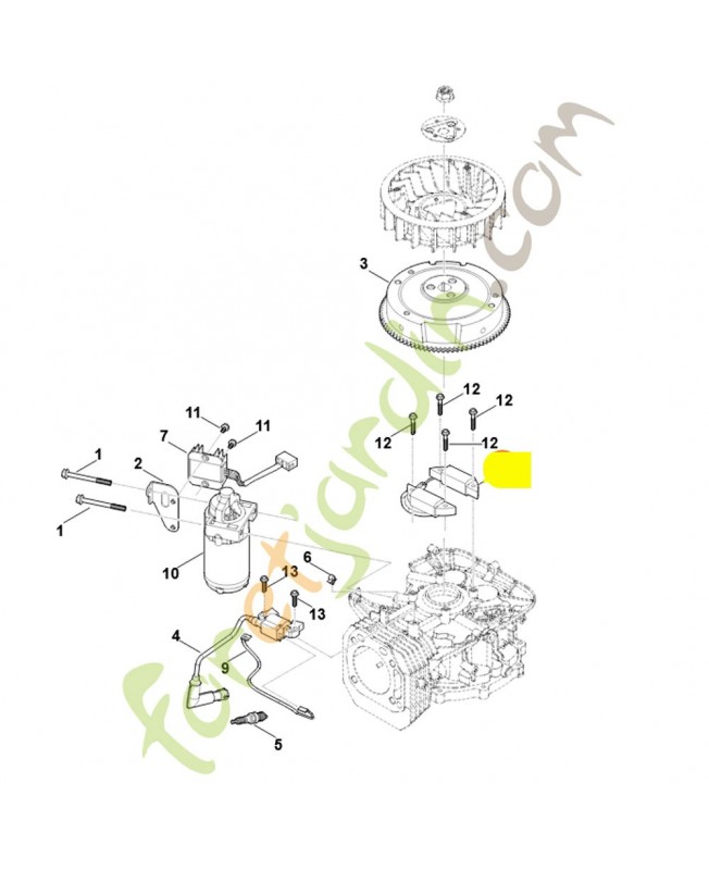 Bobine 0004-430-8500. Pièce détachée Stihl / Vicking