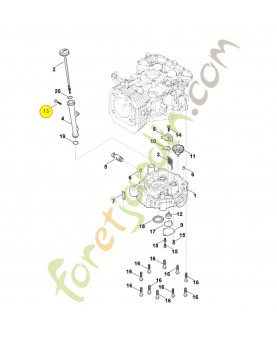 Vis 0004-951-9713. Pièce détachée Stihl / Vicking