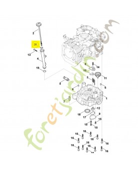 Anneau de joint 0004-992-5506. Pièce détachée Stihl / Vicking