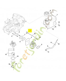 Starter 0004-180-2600. Pièce détachée Stihl / Vicking