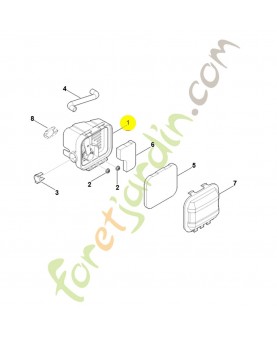 Filtre à air 0004-140-4402. Pièce détachée Stihl / Vicking