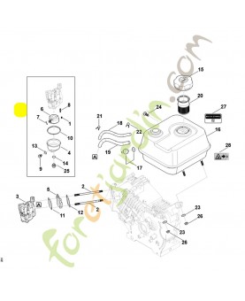Kit de réparation 0004-007-1802. Pièce détachée Stihl / Vicking