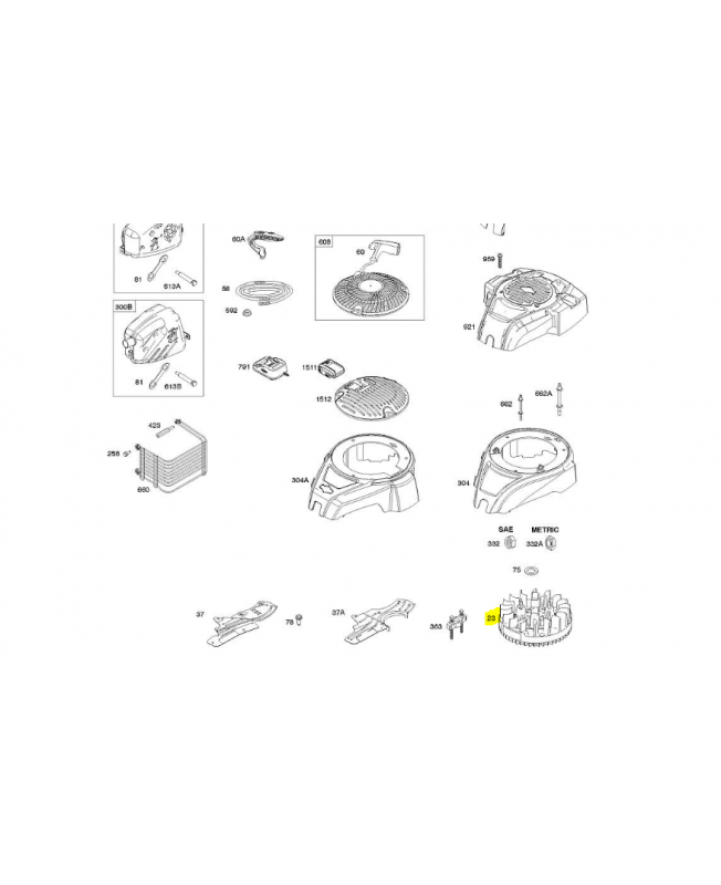 793682 Volant moteur 793682 Volant moteur