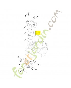 Filtre à air 0004-140-4406. Pièce détachée Stihl / Vicking