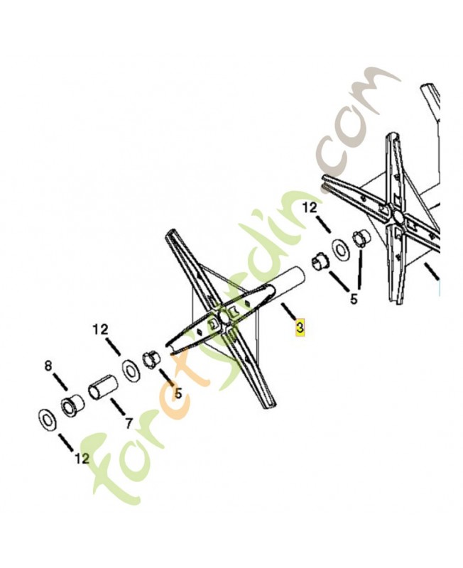 BOBINE DE FIL A ALIMENTATION MANUELLE