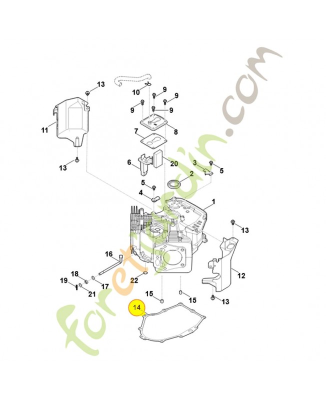 Joint 0004-029-0519. Pièce détachée Stihl / Vicking Joint 0004-029-0519. Pièce détachée Stihl / Vicking