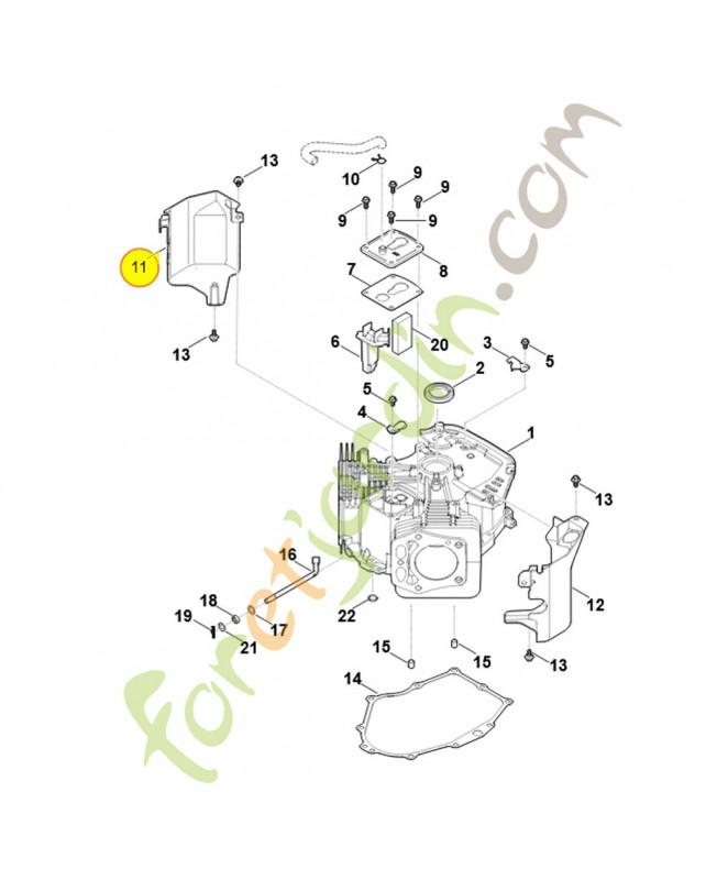 Recouvrement 0004-020-1700. Pièce détachée Stihl / Vicking Recouvrement 0004-020-1700. Pièce détachée Stihl / Vicking