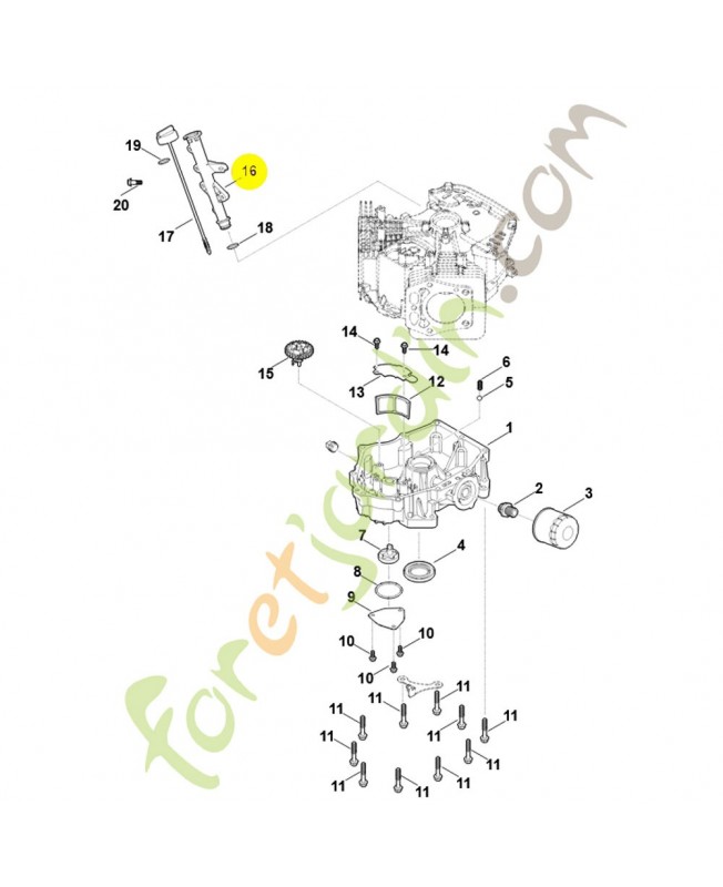 Tubulure de remplissage 0004-020-4500. Pièce détachée Stihl / Vicking Tubulure de remplissage 0004-020-4500. Pièce détachée Stihl / Vicking