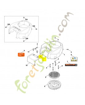 Goupille 0004-021-2210. Pièce détachée Stihl / Vicking
