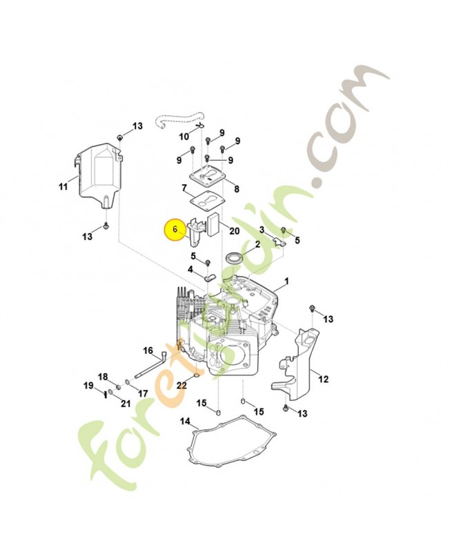 Crampon 0004-021-8900. Pièce détachée Stihl / Vicking Crampon 0004-021-8900. Pièce détachée Stihl / Vicking