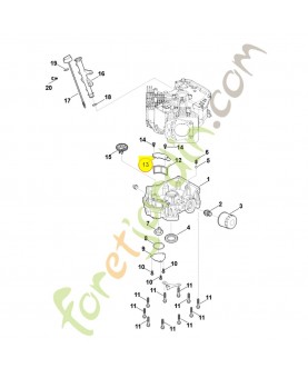 Crampon 0004-021-8901. Pièce détachée Stihl / Vicking