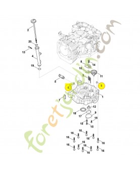 Boulon 0004-028-1200. Pièce détachée Stihl / Vicking
