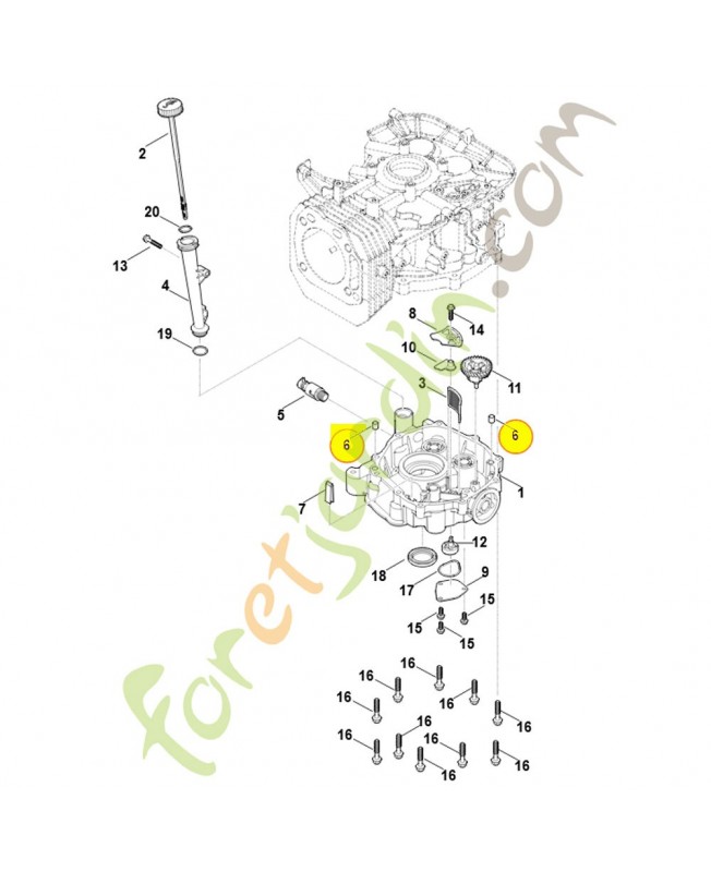 Boulon 0004-028-1200. Pièce détachée Stihl / Vicking Boulon 0004-028-1200. Pièce détachée Stihl / Vicking