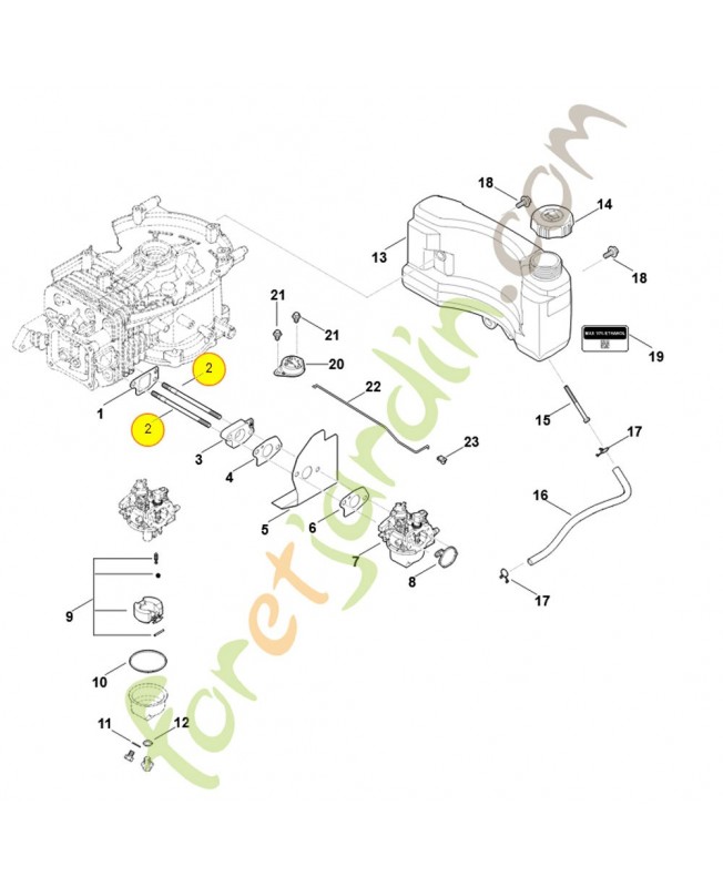 Boulon 0004-028-1202. Pièce détachée Stihl / Vicking Boulon 0004-028-1202. Pièce détachée Stihl / Vicking