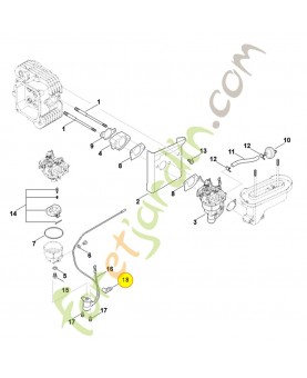 Support 0004-028-1502 Pièce détachée Stihl / Vicking