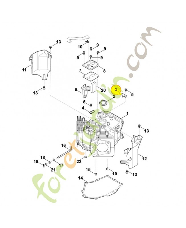 Support 0004-028-1503. Pièce détachée Stihl / Vicking Support 0004-028-1503. Pièce détachée Stihl / Vicking