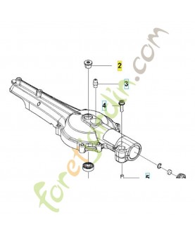 Bouchon 575484101. Pièce de rechange Husqvarna