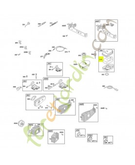 698369 Filtre Mousse brBRIGGS & STRATTON  0003-000-1624