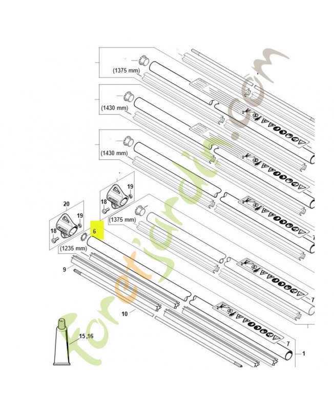 Anneau dente 24x0.5 Anneau dente 24x0.5
