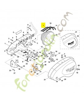 Courroie 6228-711-5000 - Pièce de détachée Sithl / Vicking