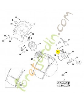 Commutateur GE 375 6011-430-0500 - Pièce de détachée Sithl / Vicking