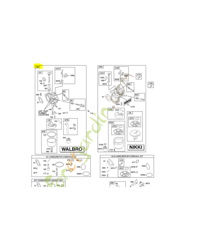 594593 carburateur 594593 carburateur
