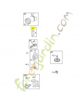 Boulon, piston