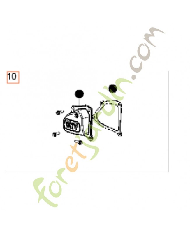 Kit de culasse 579829011. Pièce détachée Husqvarna