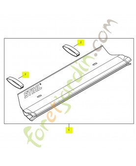 Déflecteur 500 mm / 20"
