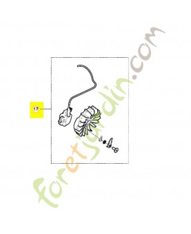 Bloc électronique complet 595312601. Pièce détachée Husqvarna