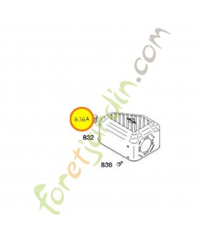 693624 Vis 0003-000-1250. Pièce de rechange pour moteur thermique Briggs et Straton