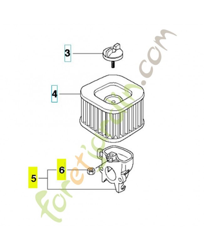 Support de filtre référence 503817801