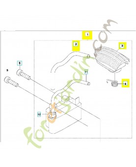 Bobine d'allumage 574625301. Pièce de rechange Husqvarna