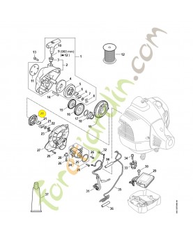 Entraineur 4244-195-2000. Pièce détachée Stihl / Vicking