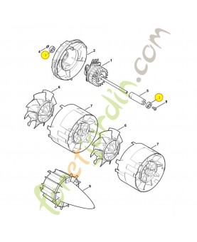 Roulement rainure a billes 9503-003-9642. Pièce de rechange Sithl / Vicking