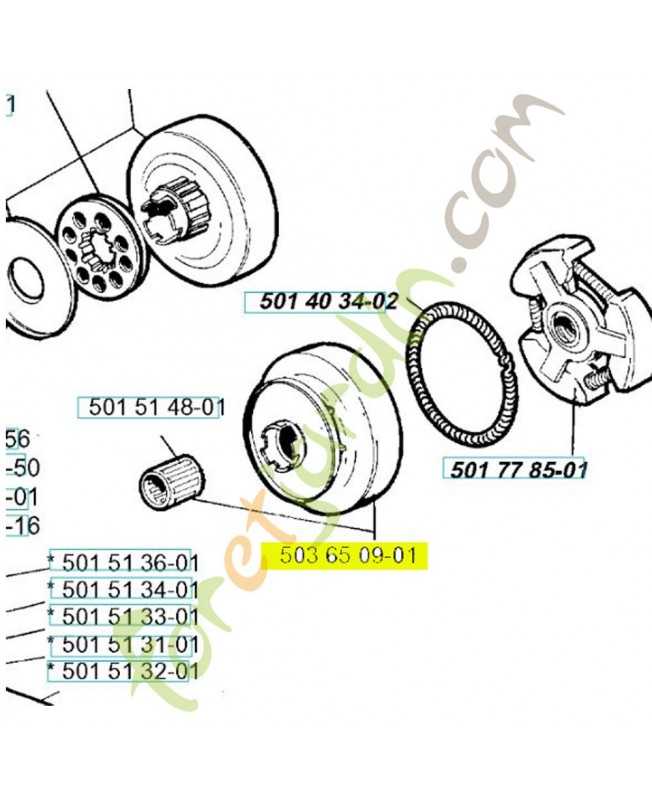 TAMBOUR D EMBRAYAGE TAMBOUR D EMBRAYAGE